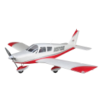 E-flite EFL54500 Cherokee 1.3m BNF Basic Owner's Manual