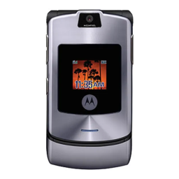 Motorola MOTO RAZR V3i Mode d'emploi | Fixfr