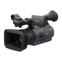 Indicateurs et messages d’avertissement . Sony DSR PD175P, DSR-PD175P | Fixfr