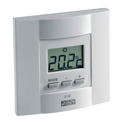 DELTA DORE D10 Manuel utilisateur | Fixfr