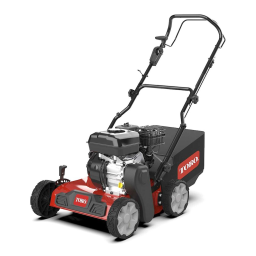 Toro Scarifier Walk Behind Mower Manuel utilisateur | Fixfr