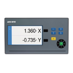 ACU-RITE DRO100 Operating instrustions | Fixfr