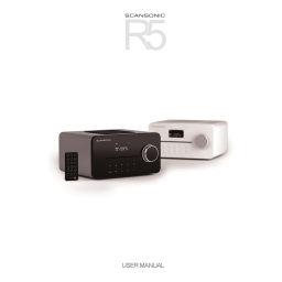 Scansonic R5 Manuel du propriétaire | Fixfr