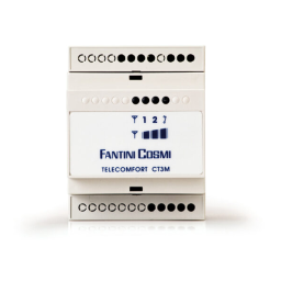 Fantini Cosmi CT3M Telephone activator Mode d'emploi | Fixfr