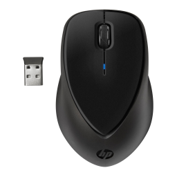 HP Wireless Comfort (Black) Mouse Manuel utilisateur | Fixfr