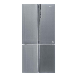 Haier HTF-710DP7 Frigo américain/French Doors Manuel du propriétaire | Fixfr