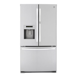 24 cu.ft. French Door Bottom-Freezer Refrigerator w/Grab-N-Go Door