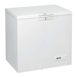 Whirlpool CF 350 A+ 2 Manuel utilisateur | Fixfr