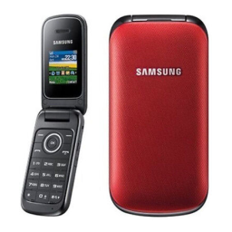 Samsung GT-E1190 sfr Manuel utilisateur | Fixfr