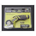 Ryobi FVC51K USB Lithium Power Cutter Kit Mode d'emploi