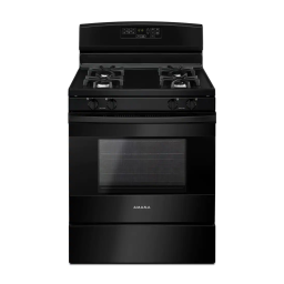 Amana GAS RANGE Manuel utilisateur | Fixfr