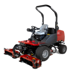 Toro LT3340 4 Wheel Drive Triple Reel Mower Riding Product Manuel utilisateur