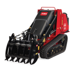 Toro Dingo TX 700 Track Loader, Narrow Compact Utility Loader Manuel utilisateur