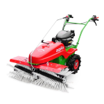 Agria 7100 Sweeper Manuel utilisateur