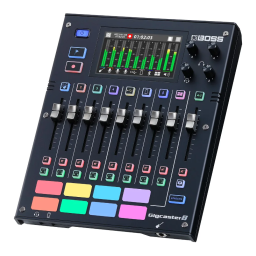 BOSS Gigcaster GCS-8: Guide de démarrage PDF + Chat IA | Fixfr
