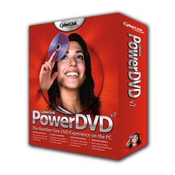 CyberLink PowerDVD 7 Manuel utilisateur | Fixfr