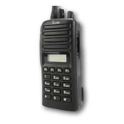IC-F34GS/GT, IC-F44GS/GT: Fiche Technique + Chat IA | Fixfr