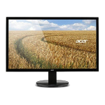 Acer EB222Q Monitor Guide de d&eacute;marrage rapide