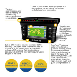 TRIMBLE AGGPS EZ-GUIDE Manuel utilisateur | Fixfr