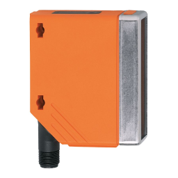 IFM O4H200 Diffuse reflection sensor Mode d'emploi | Fixfr