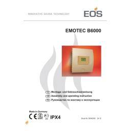 EOS EMOTEC B6000 : Instructions + Chat IA et PDF | Fixfr