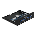 DeLOCK 63961 Internal 3.5&Prime; USB 3.0 Hub 4 port Fiche technique