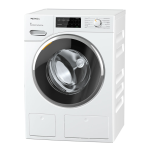 Miele WWG 660 WCS TDos &amp; 9kg Lave-linge &agrave; chargement frontal W1 Manuel utilisateur