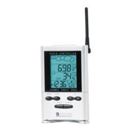 Oregon Scientific BAR122HGN Manuel utilisateur | Fixfr