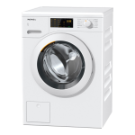 Miele WCD020 WCS 8kg Lave-linge &agrave; chargement frontal W1 Manuel utilisateur