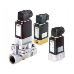 Burkert 3281 Electromotive 2-way globe control valve Manuel utilisateur | Fixfr