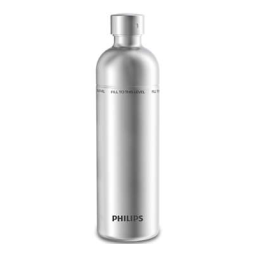 Philips ADD917SST/10 GoZero Bouteille pour machine à soda Manuel utilisateur | Fixfr