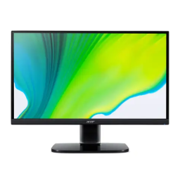 Acer KB272B Monitor Guide de démarrage rapide | Fixfr