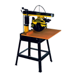 DeWalt DW720K Radial arm saw Manuel utilisateur