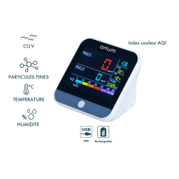 Orium Quaelis 24 Capteur qualité de l'air Owner's Manual | Fixfr