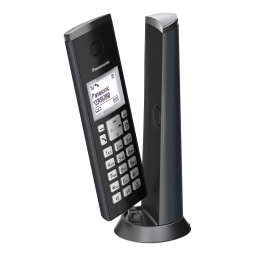Panasonic KXTGK210BL Operating instrustions | Fixfr
