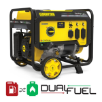 Champion Power Equipment 201077 6500-Watt Dual Fuel Generator Manuel utilisateur