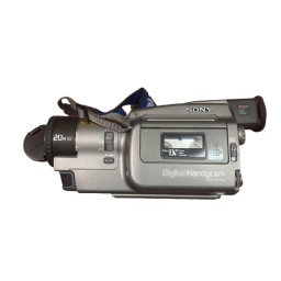 Sony DCR-VX700: Mode d'emploi + Chat IA & PDF | Fixfr