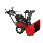 Toro Power Max 828 LE Snowthrower Manuel utilisateur