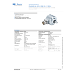 Baumer EN580E.ML-SU06.G$$1G.13120.H/11250119 Absolute encoder Fiche technique