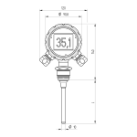 Baumer PLP70S Level measurement Fiche technique