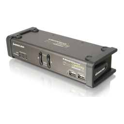 iogear GCS1772 Miniview Symphony Multi-function KVM Switch Manuel utilisateur | Fixfr