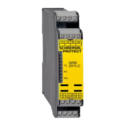 schmersal SRB201LC Safety control module Mode d'emploi | Fixfr
