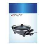 Ambiano GT-SF-ELW-01 Electric wok Manuel utilisateur