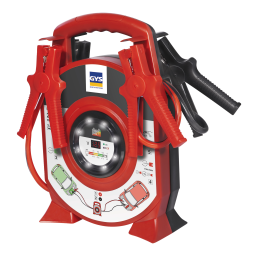 GYS JUMP LEADS REEL 500A - 2x3.5m - 25mm2 - INSULATED CLAMPS Fiche technique | Fixfr