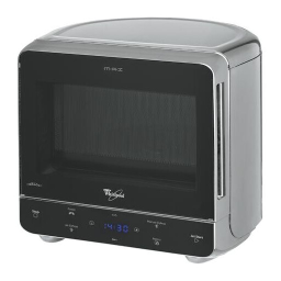 Whirlpool MAX 34 SL Microwave Manuel utilisateur | Fixfr