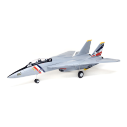 E-flite EFL01450 F-14 Tomcat Twin 40mm EDF BNF Basic Manuel du propriétaire | Fixfr