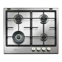Table de cuisson à gaz Whirlpool : AI Chat & PDF | Fixfr