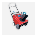 Toro Power Clear 621 E Snowthrower Manuel utilisateur