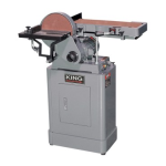 King Canada CT-108C 6&quot; X 108&quot; EDGE SANDER Manuel utilisateur