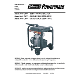 Powermate PC0523202.17 Manuel utilisateur | Fixfr